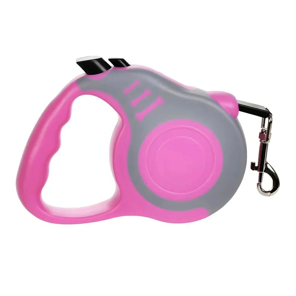 Retractable Dog Leash Ergonomic Grip 16 Ft