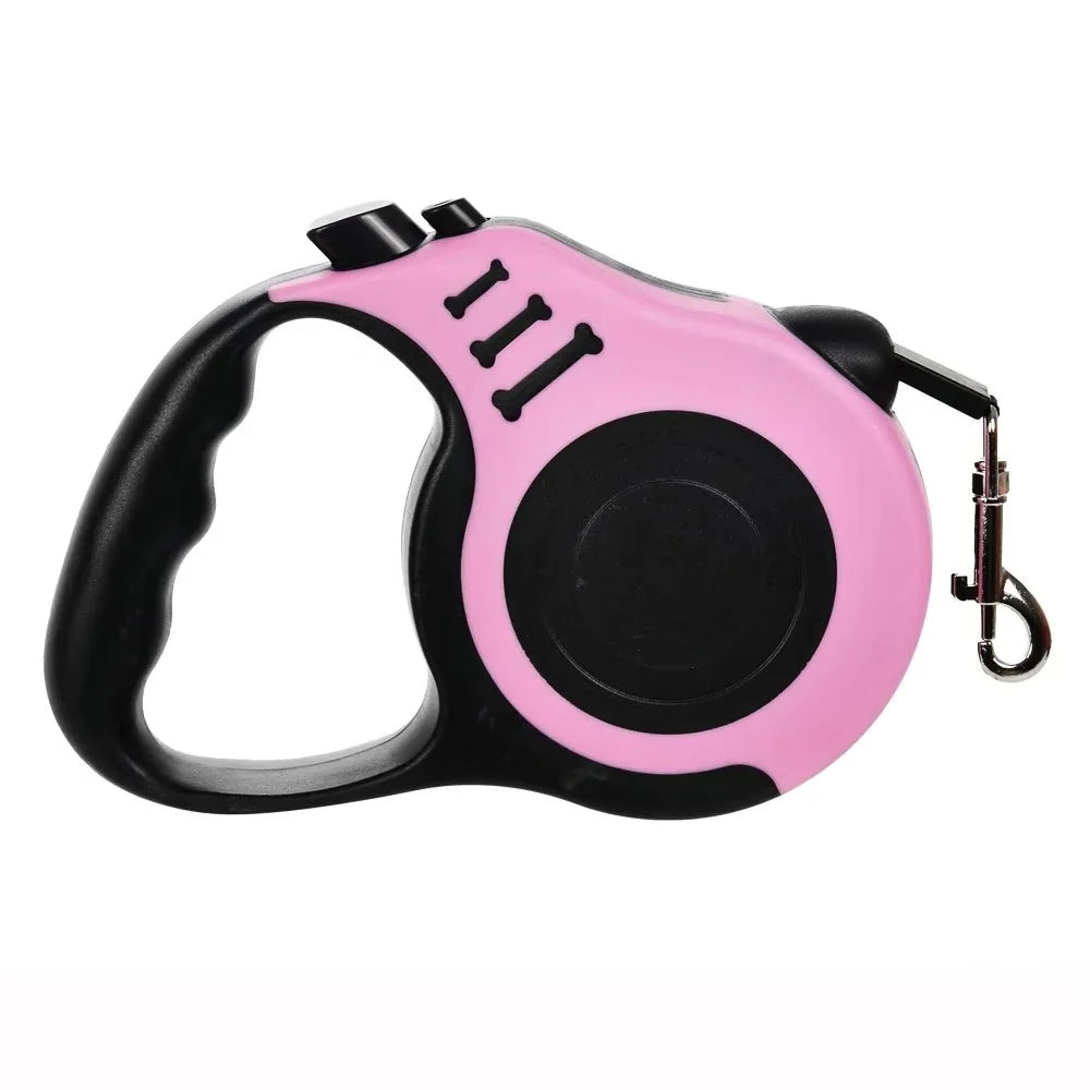 Retractable Dog Leash Ergonomic Grip 16 Ft