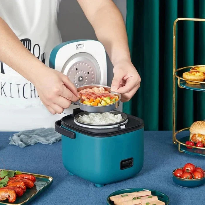 Rice Cooker Compact 1.2 Qt Steamer & Non-Stick
