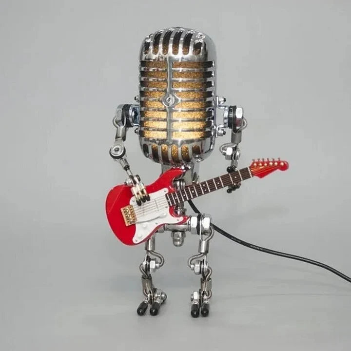 Robot Desk Lamp Adjustable Joints Aluminium Includes LED