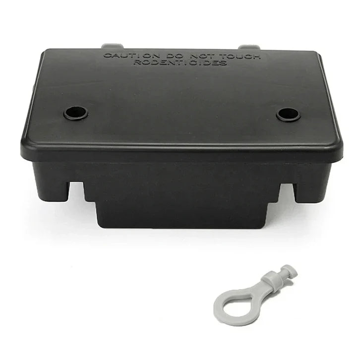Rodent Catch Station Removable Bait Tray Single Lock