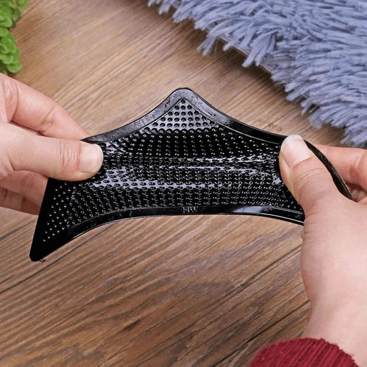 Rug Gripper Pads Transparent Non-Slip Set of 4