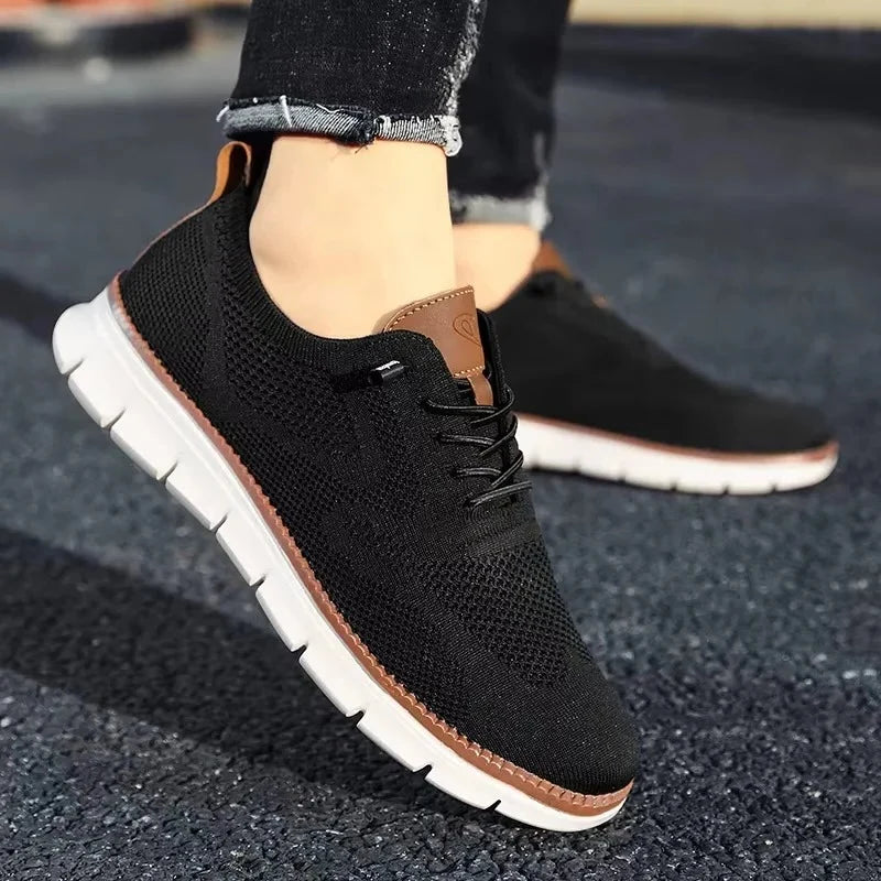 Running Shoes Slip-On Breathable Flexible Sole