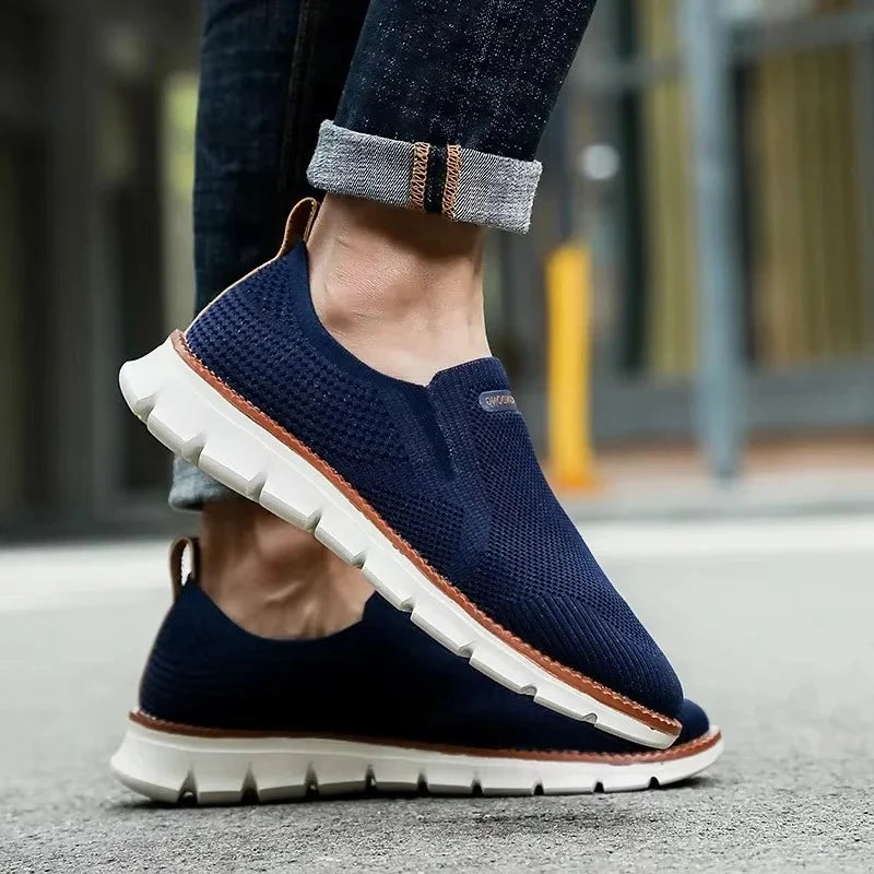 Running Shoes Slip-On Breathable Flexible Sole