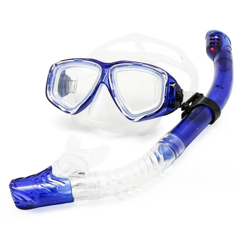 Scuba Mask Tempered Glass Anti-Fog Silicone Seal