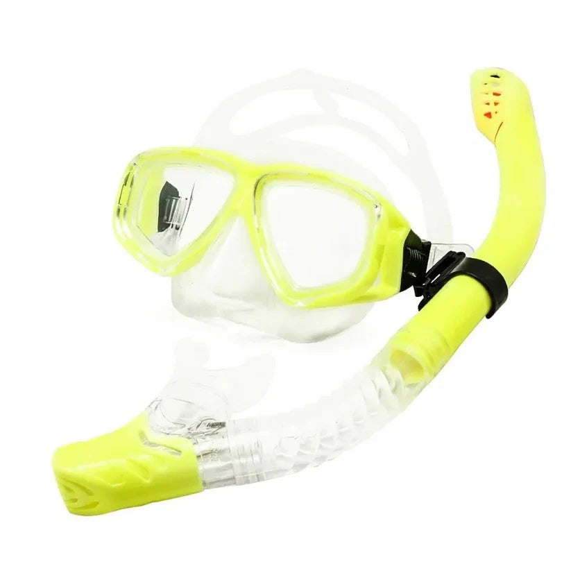 Scuba Mask Tempered Glass Anti-Fog Silicone Seal