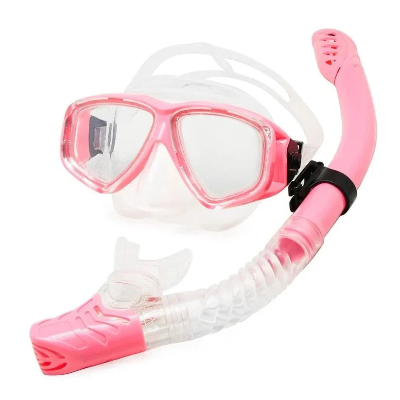 Scuba Mask Tempered Glass Anti-Fog Silicone Seal