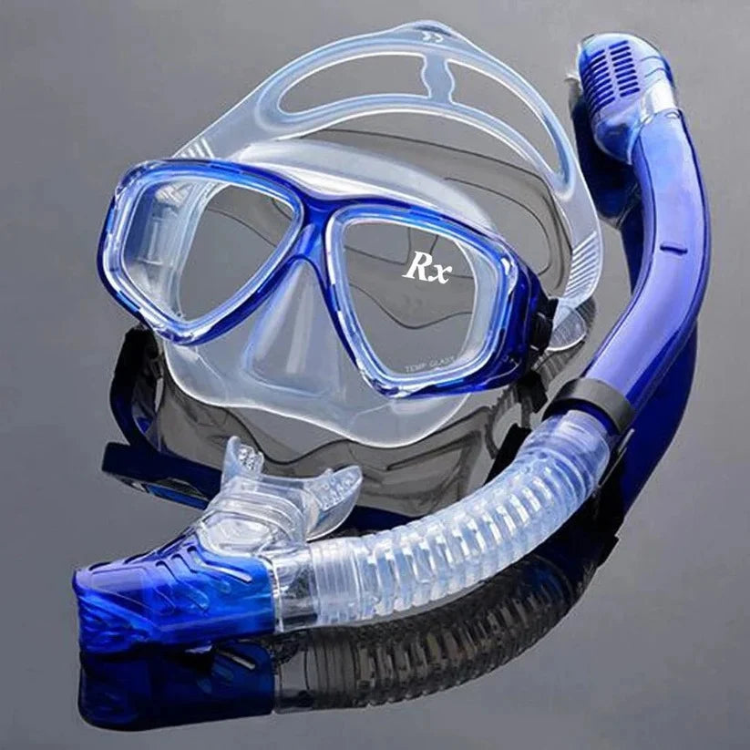 Scuba Mask Tempered Glass Anti-Fog Silicone Seal