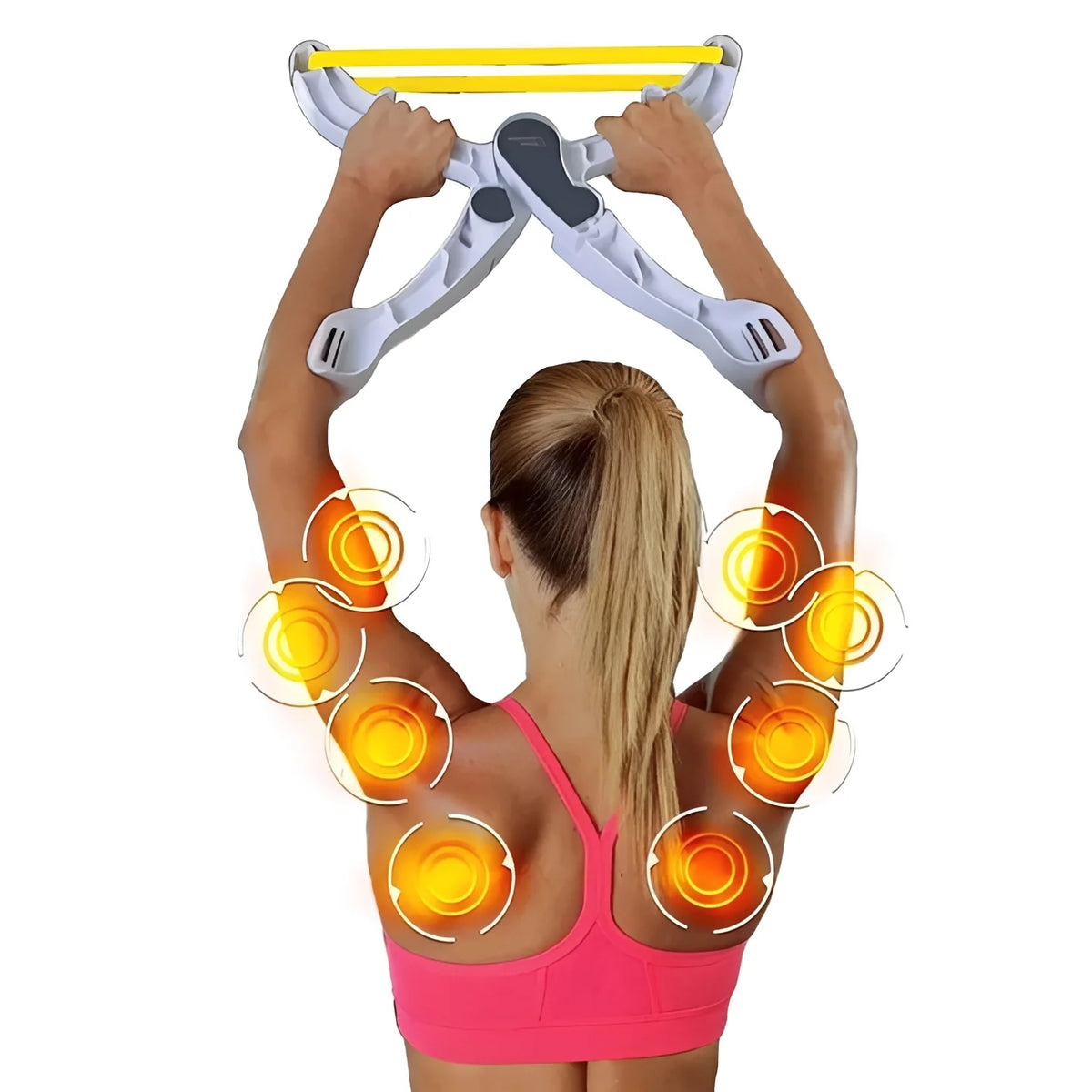 Seated Arm & Shoulder Trainer Adjustable 15-25 Lb Foldable