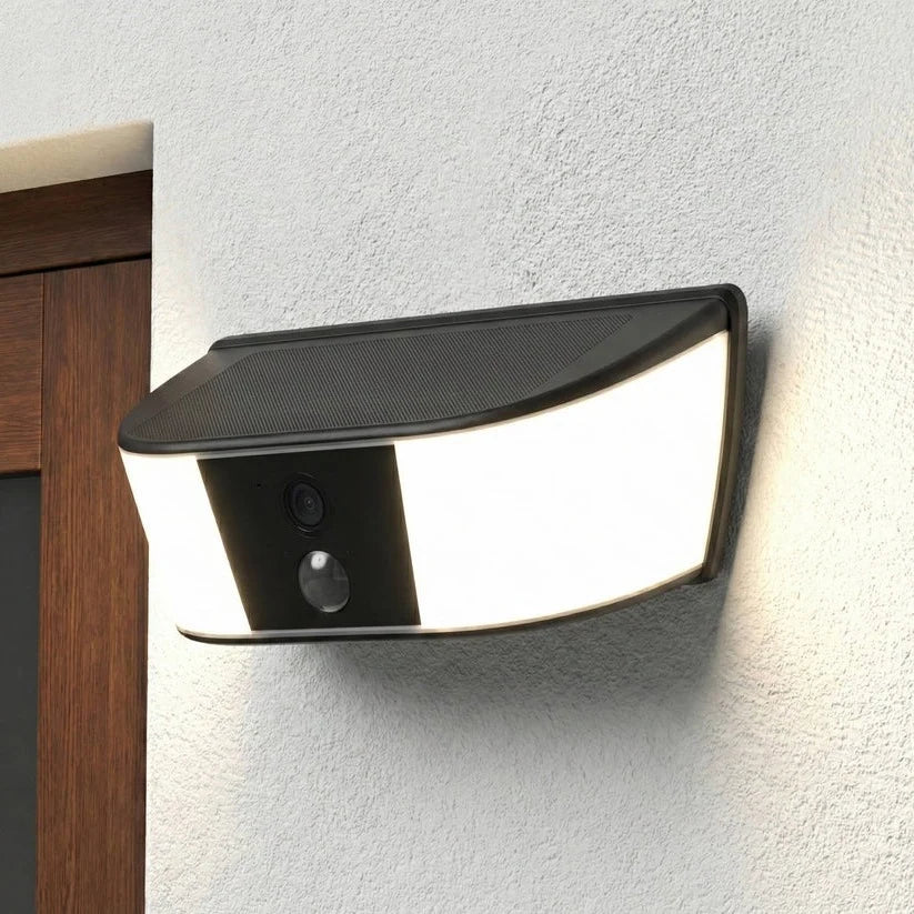 Security Camera Solar Powered 2K Color Night Vision