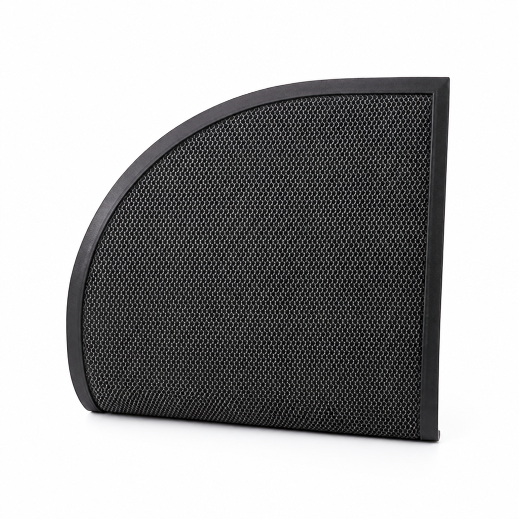 Semi-Circle Doormat With Non-Slip Backing