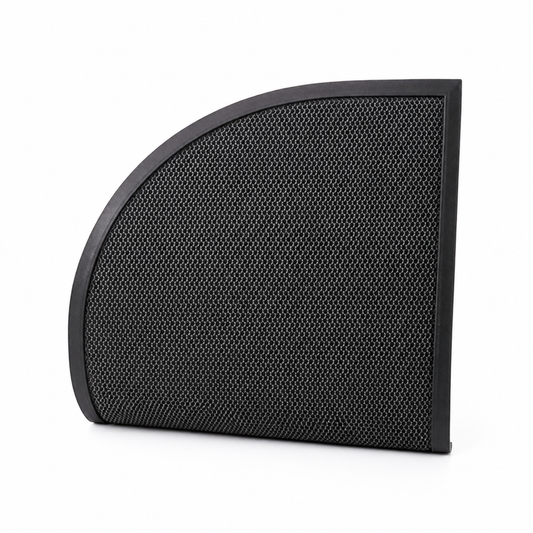 Semi-Circle Doormat With Non-Slip Backing