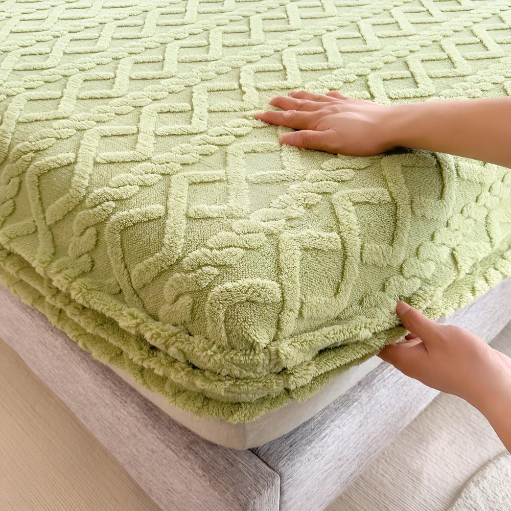 Sheet Set Velvet Sherpa Deep Pockets All-Season Comfort
