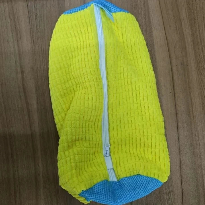 Shoe Washing Bag Cushioned Mesh Reinforced Zipper