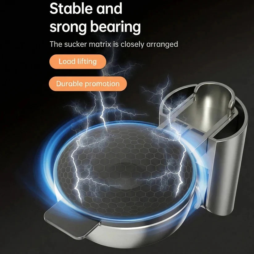 Shower Head Holder Adjustable 360 Degree Suction Lock