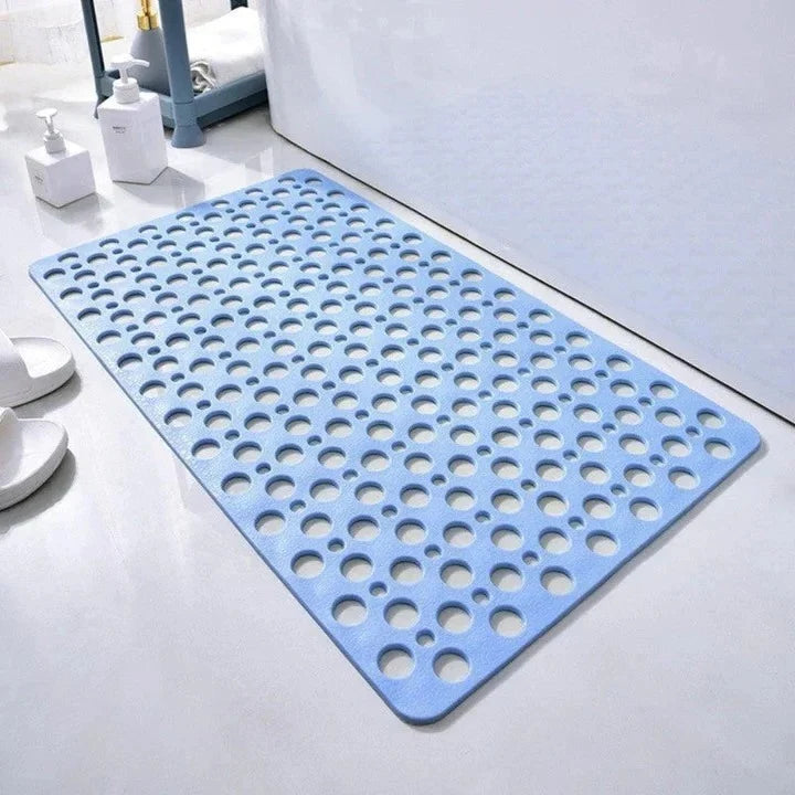 Shower and Bath Mat Textured Non-Slip Suction Backing