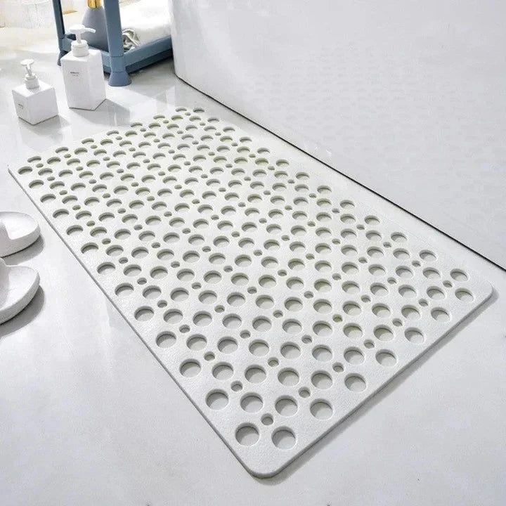 Shower and Bath Mat Textured Non-Slip Suction Backing