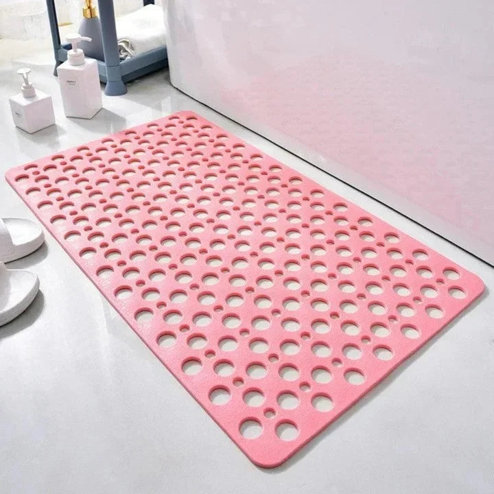 Shower and Bath Mat Textured Non-Slip Suction Backing