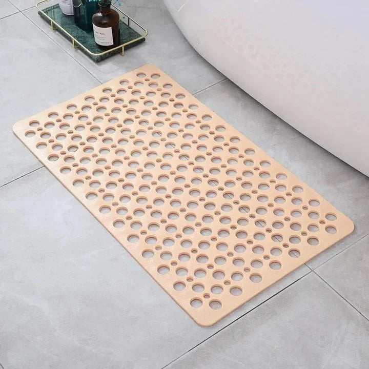 Shower and Bath Mat Textured Non-Slip Suction Backing