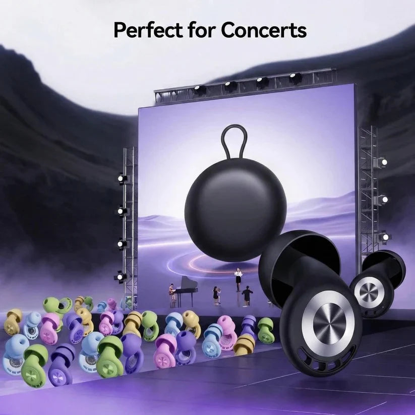 Sleep Ear Plugs Up To 50dB Reusable Silicone