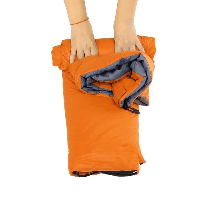 Sleeping Bag Lightweight Water-Resistant Nylon Convertible