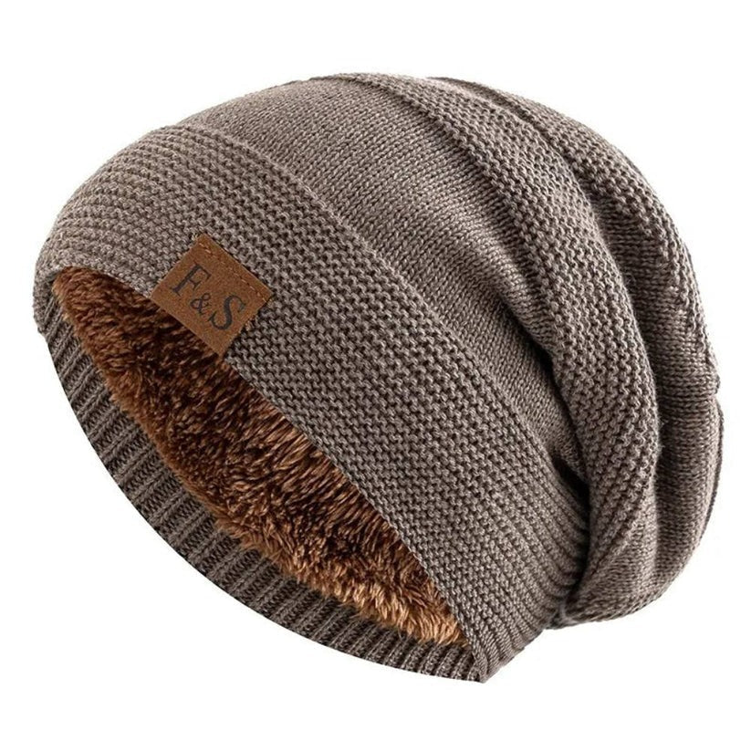 Slouch Beanie Lightweight Acrylic Form-Hugging Ear-Covering