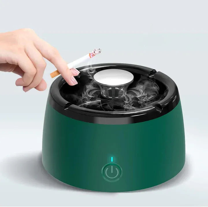 Smokeless Ashtray USB Rechargeable Activated Carbon Filter