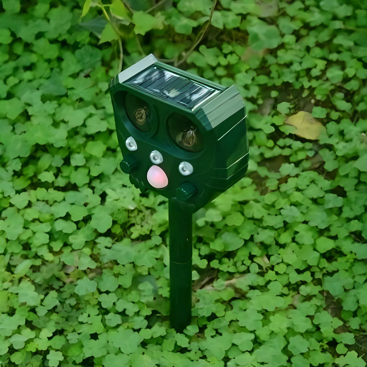 Snake Deterrent Solar Ultrasonic & Flashing Light