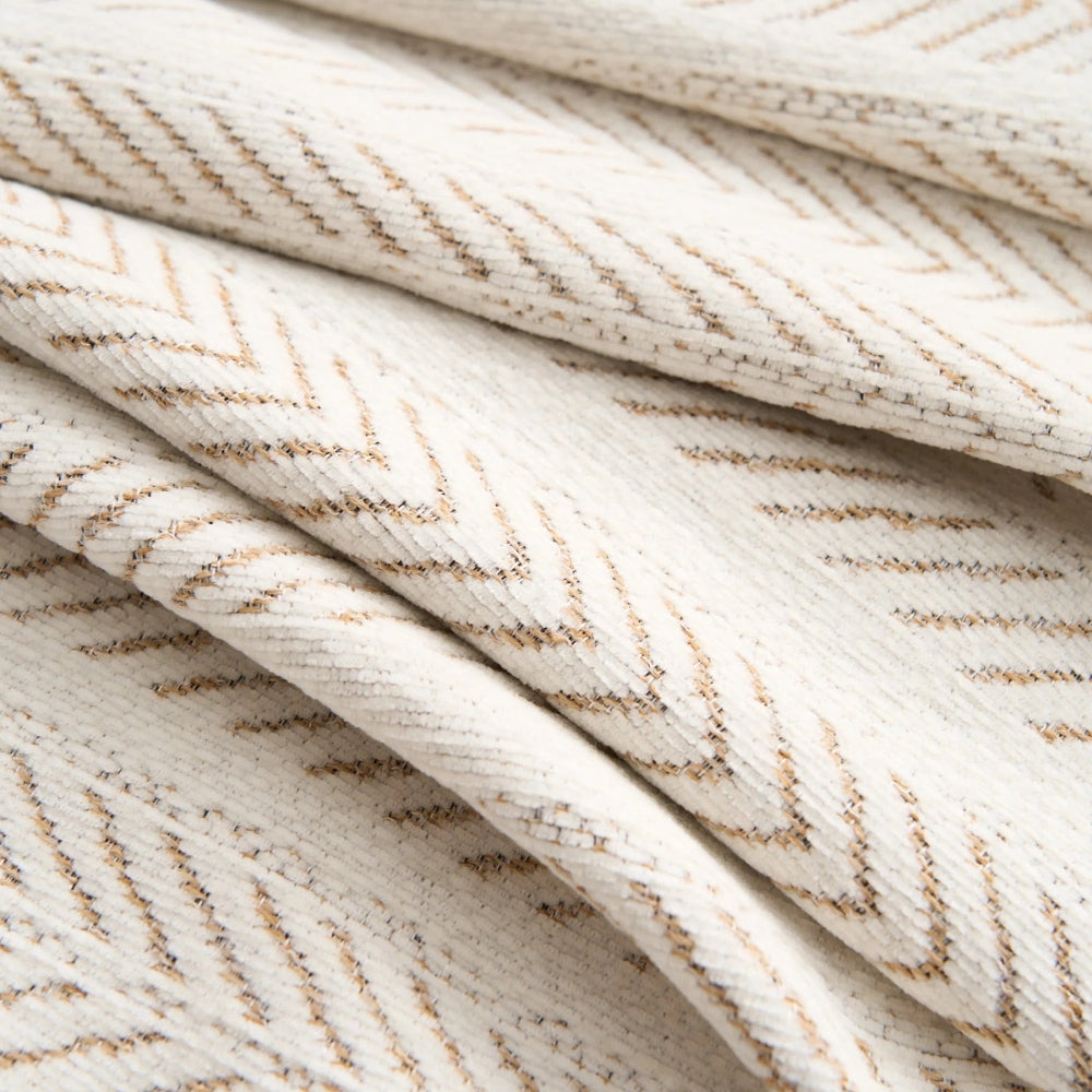 Sofa Cover Herringbone Chenille Non-Slip & Pet-Friendly