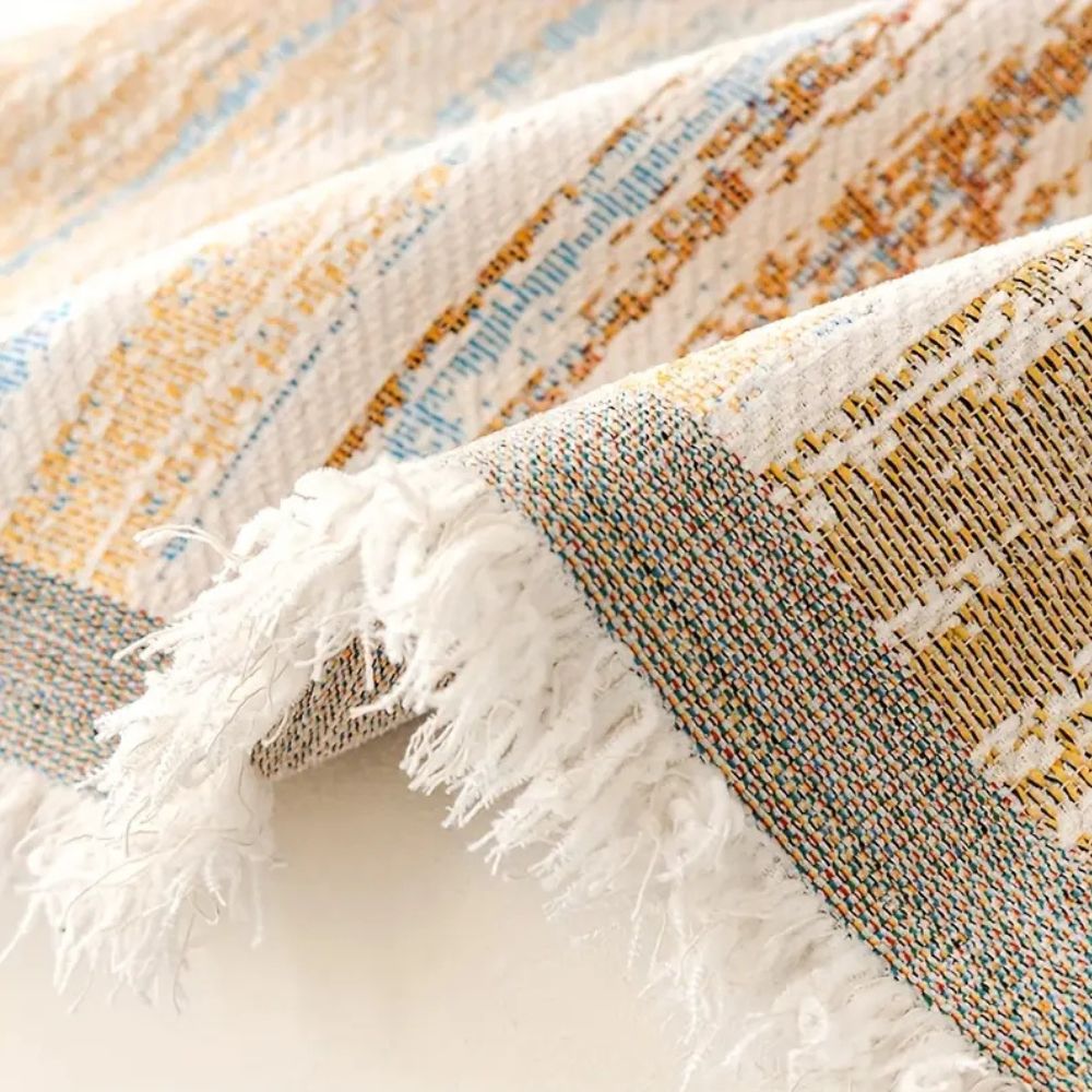 Sofa Cover Striped Chenille Non-Slip