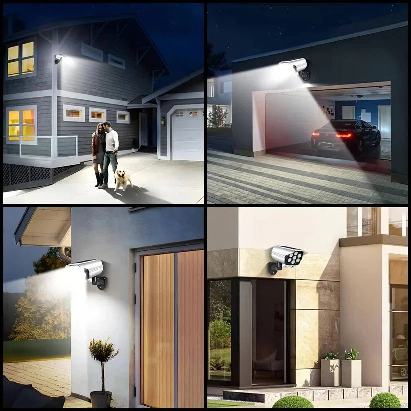 Solar Floodlight 2000 Lumens Motion-Activated & Remote