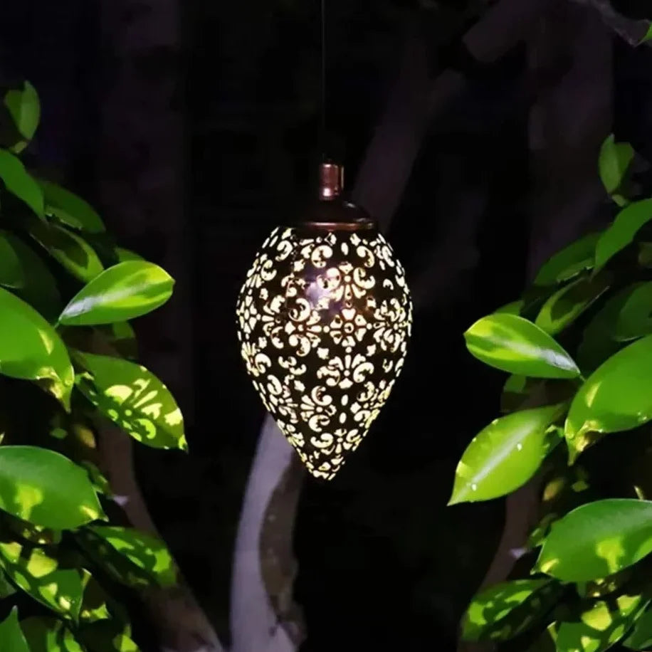 Solar Garden Light Automatic Dusk-to-Dawn Weather-Resistant