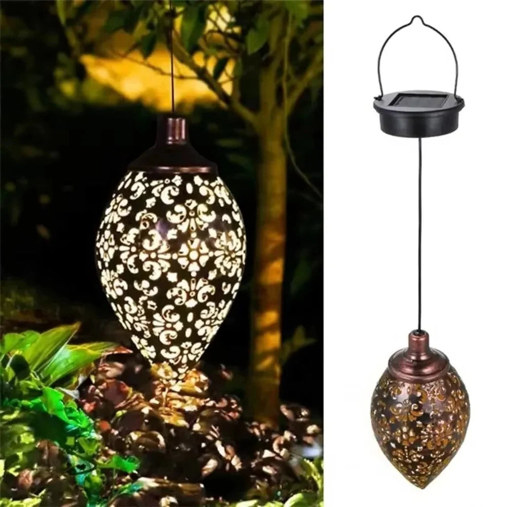 Solar Garden Light Automatic Dusk-to-Dawn Weather-Resistant