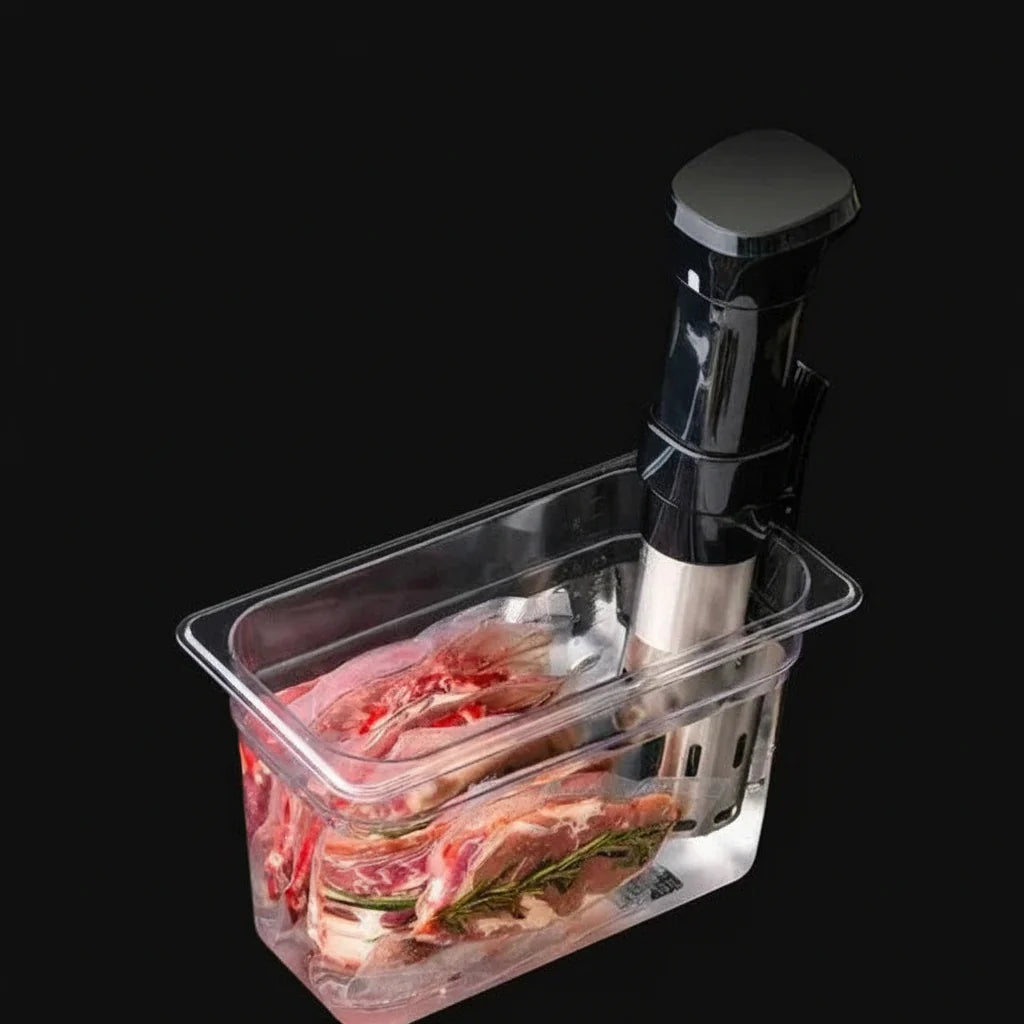 Sous Vide Container Clear Walls & Water Level Marks