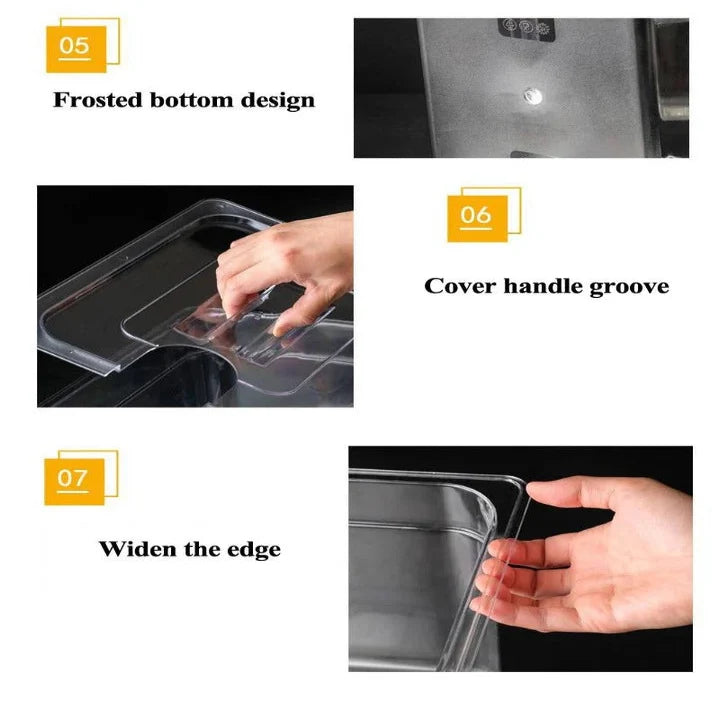 Sous Vide Container Clear Walls & Water Level Marks
