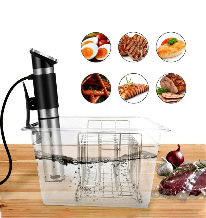 Sous Vide Container Clear Walls & Water Level Marks