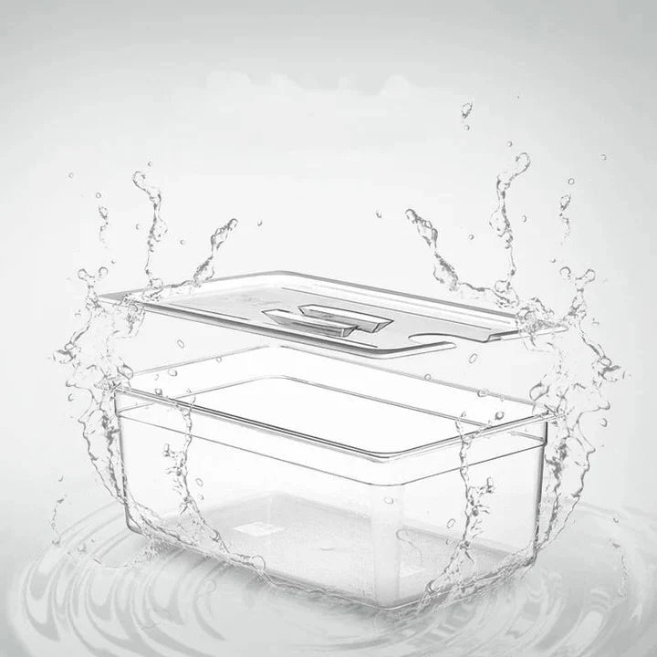 Sous Vide Container Clear Walls & Water Level Marks