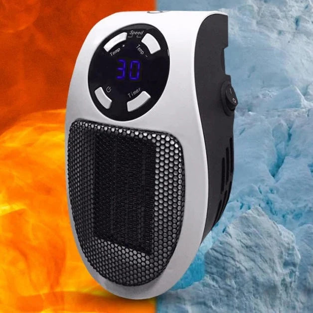 Space Heater Compact Programmable Heats 350 Sq Ft