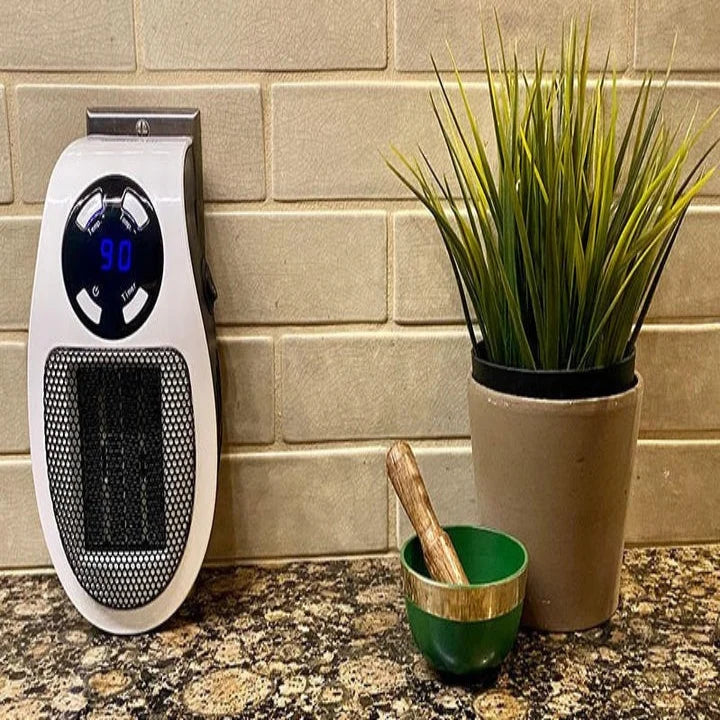 Space Heater Compact Programmable Heats 350 Sq Ft
