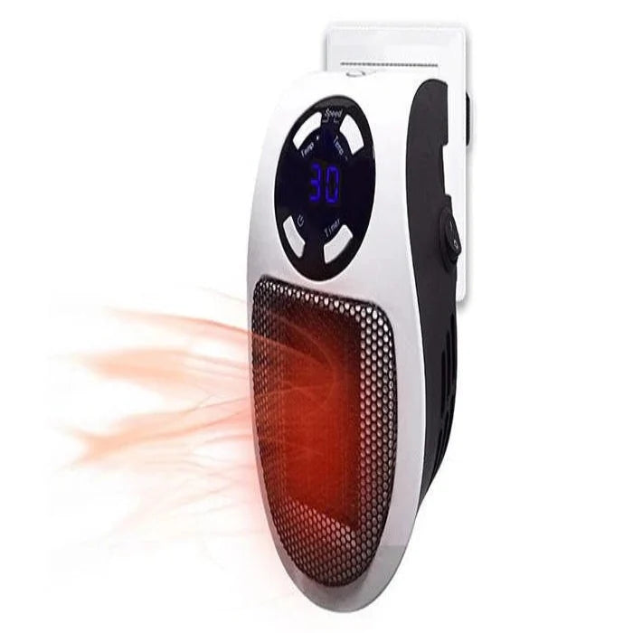 Space Heater Compact Programmable Heats 350 Sq Ft