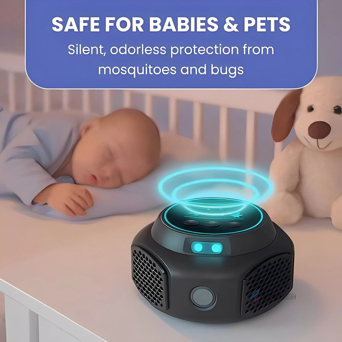 Spider Repellent Ultrasonic Plug-In 3,200 Sq Ft Coverage