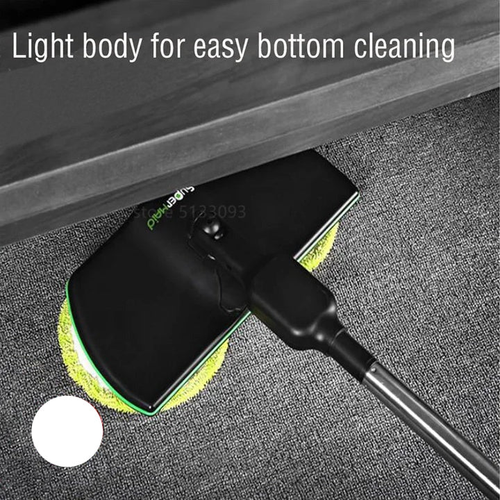 Spin Mop Cordless Dual-Motor 180-Degree Rotating Head
