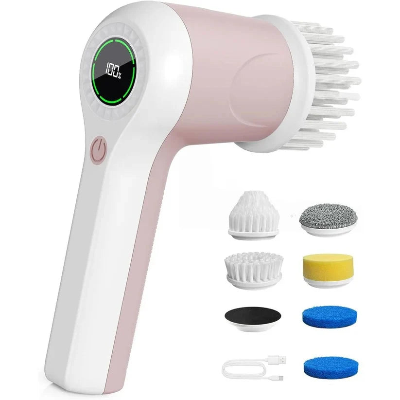 Spin Scrubber Cordless Dual Speed Interchangeable Heads