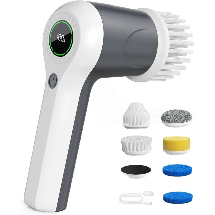 Spin Scrubber Cordless Dual Speed Interchangeable Heads