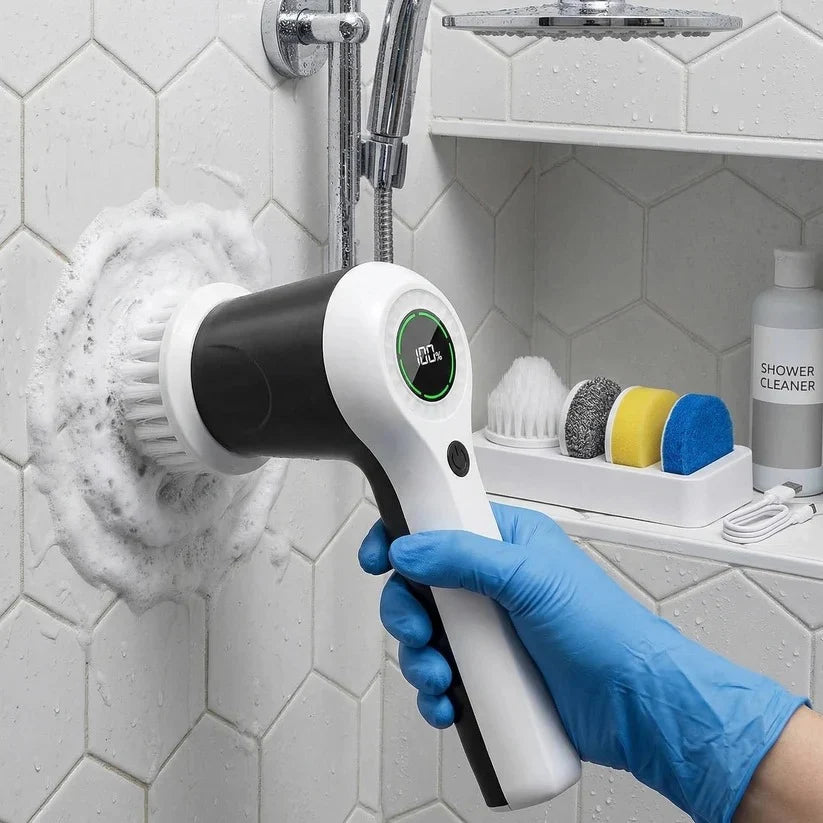 Spin Scrubber Cordless Dual Speed Interchangeable Heads