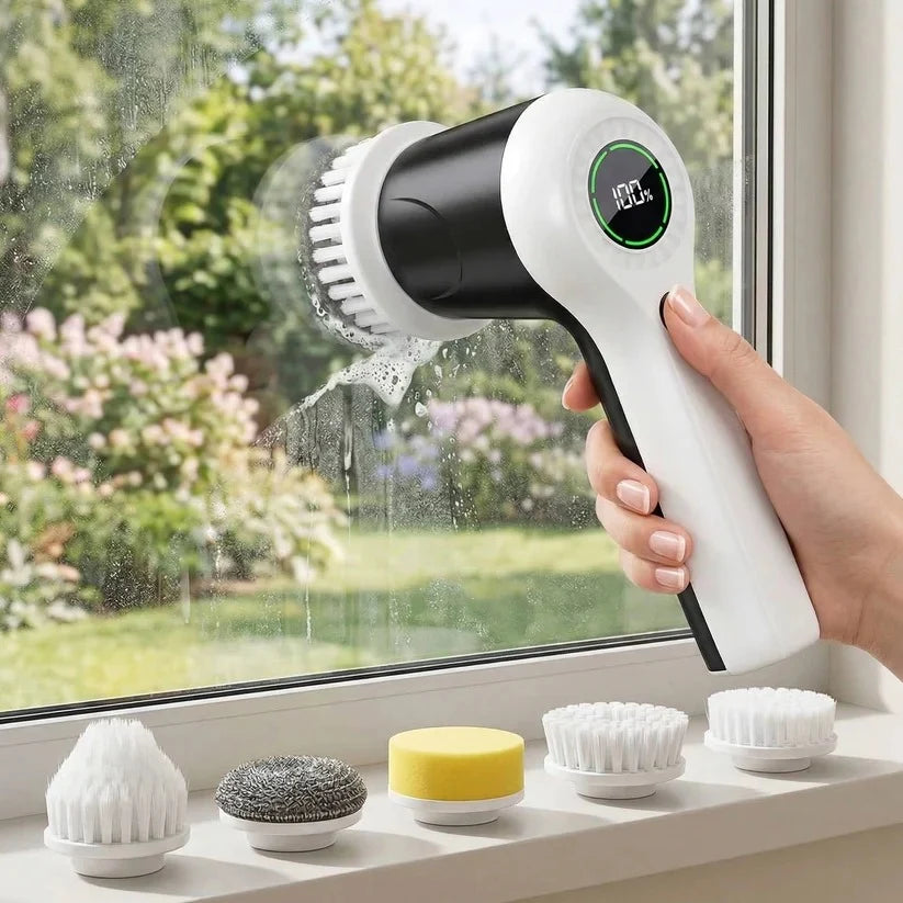 Spin Scrubber Cordless Dual Speed Interchangeable Heads