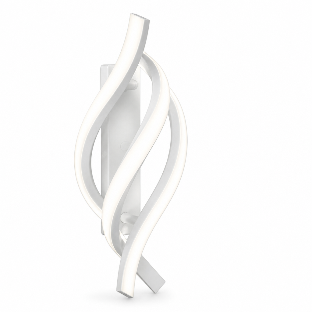Spiral Curved Open-Frame Energy-Saving Wall Light
