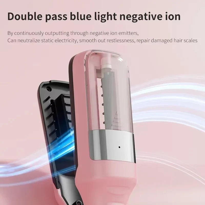 Split End Trimmer Rechargeable Type-C Steel-Teeth Comb