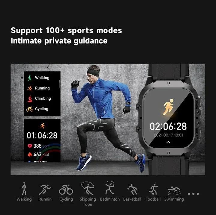 Sports Watch Activity Tracker Swim-Ready 5ATM