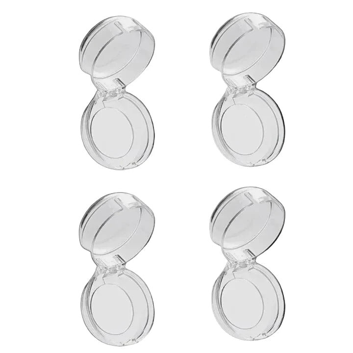 Stove Knob Covers Transparent Snap-On Set of 4